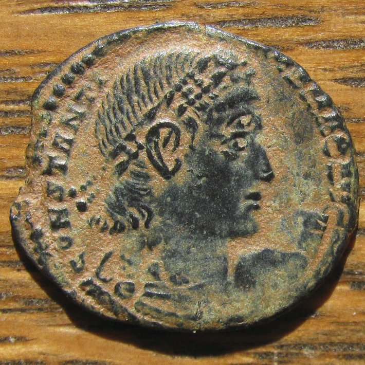 Double-Struck-Delmatius-And-Constantine-I-Gloria-Exercitvs-Ae-3/4s
